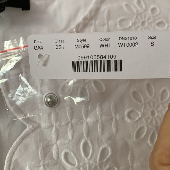 NWT J. Crew white eyelet dress size small - Picture 5 of 7